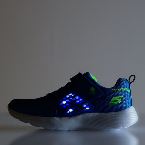 Pantofi sport SKECHERS pentru copii DYNA-LIGHTS - 90740LBLLM