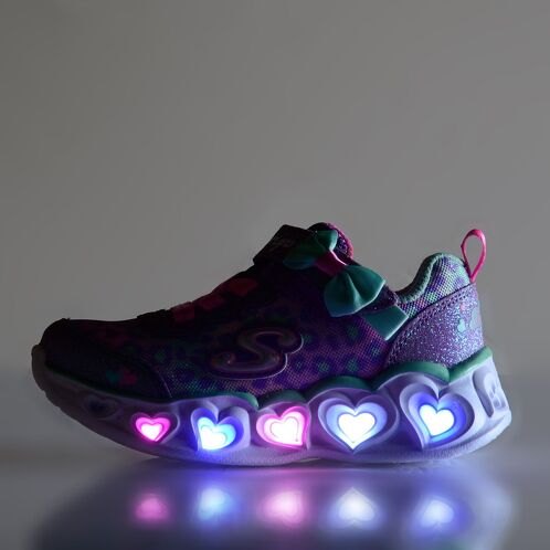 Pantofi sport SKECHERS pentru copii HEART LIGHTS - UNTAM - 302088NLVAQ